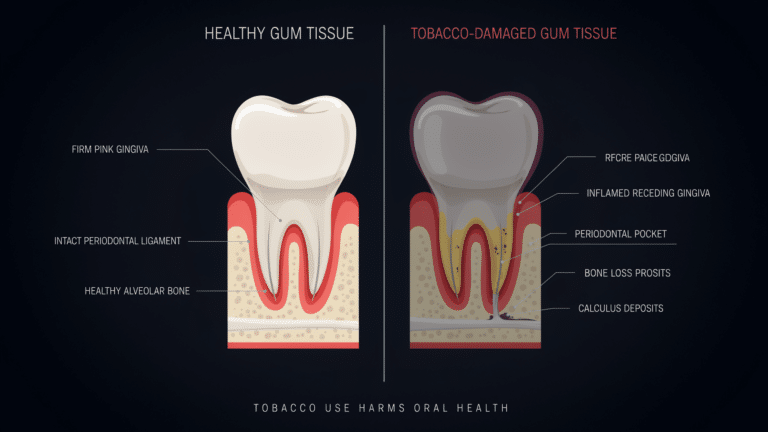 problemas en tus dientes por el tabaco